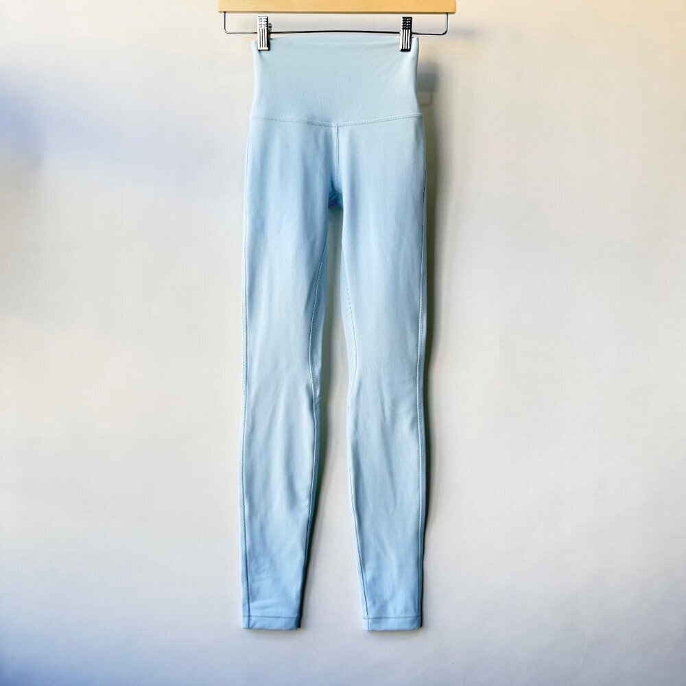 Lululemon Align™ High-Rise 29” leggings, Size 2 , Light blue B184